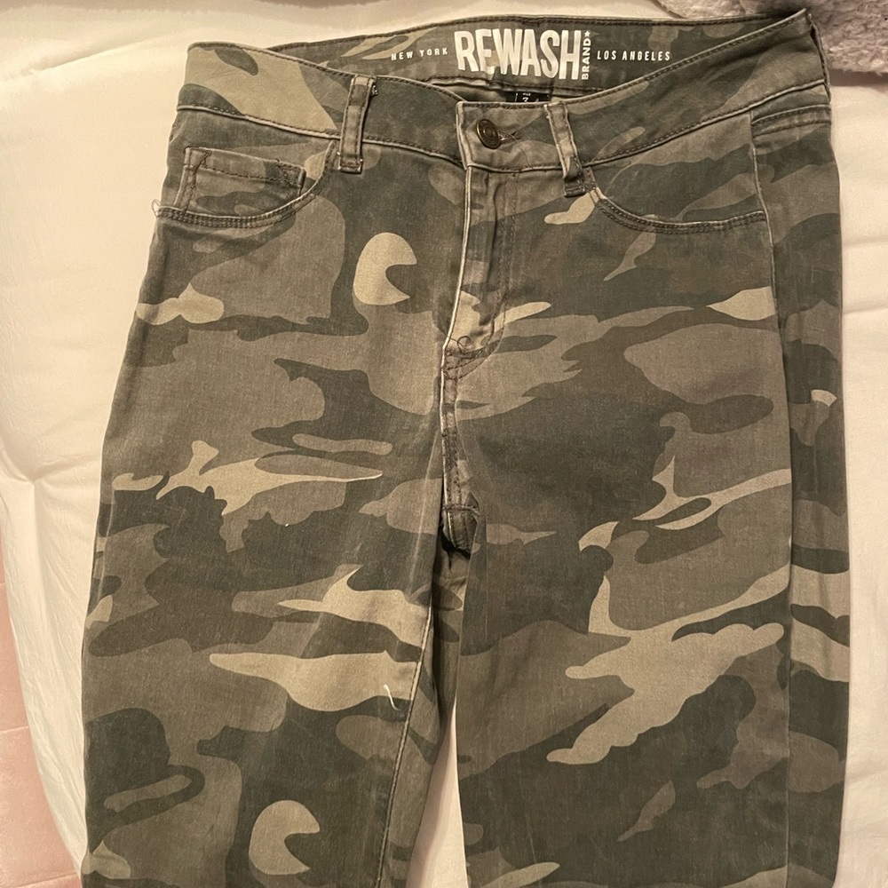 Camo Skinny Jeans